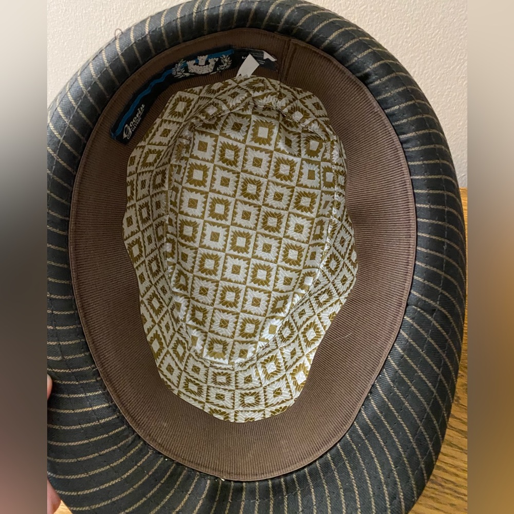 Goorin Brothers brown striped fedora. Size medium new condition. - Picture 4 of 6